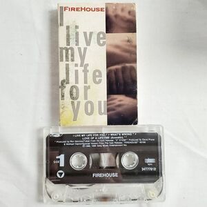 FireHouse – I Live My Life for You Cassette Single (1995)